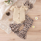 Off Shoulder Bell Bottom Cutie Outfit