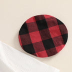 Peltie Plaid Skirt Outfit & Beret
