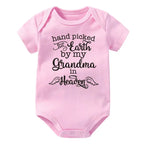 Hand Picked for Earth By My Grandma in Heaven Onesie