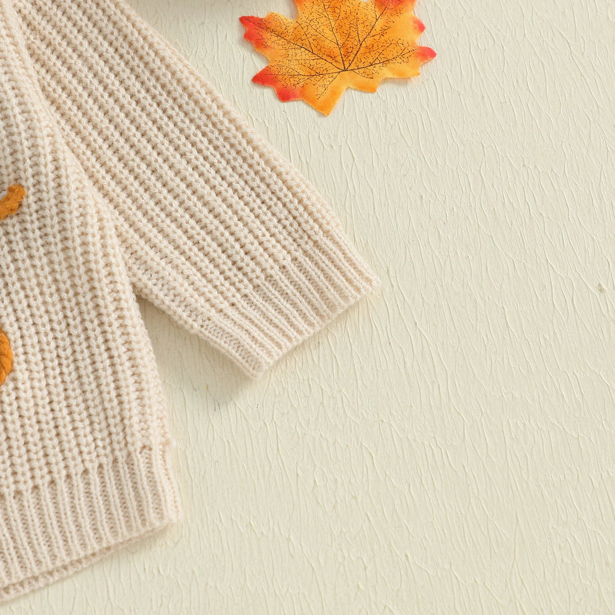 🎃 Pumpkin Patch Baby Knit Sweater
