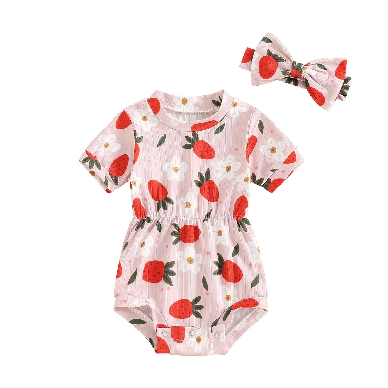 Fruity Flower Onesie & Headband