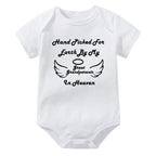 Hand Picked For Earth By My Great Grandparents in Heaven Onesie