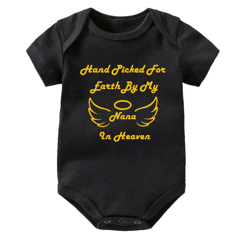 Hand Picked for Earth By My Nana in Heaven Onesie
