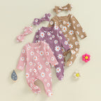 Sun Flower Romper & Headband