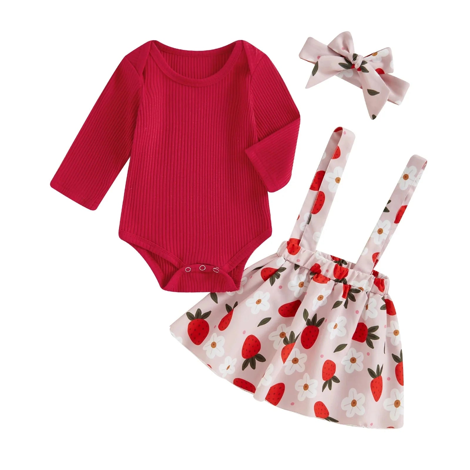 Fillis Floral Skirt Outfit & Bow