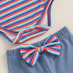 Striped Samara Bell Bottoms Outfit & Bow