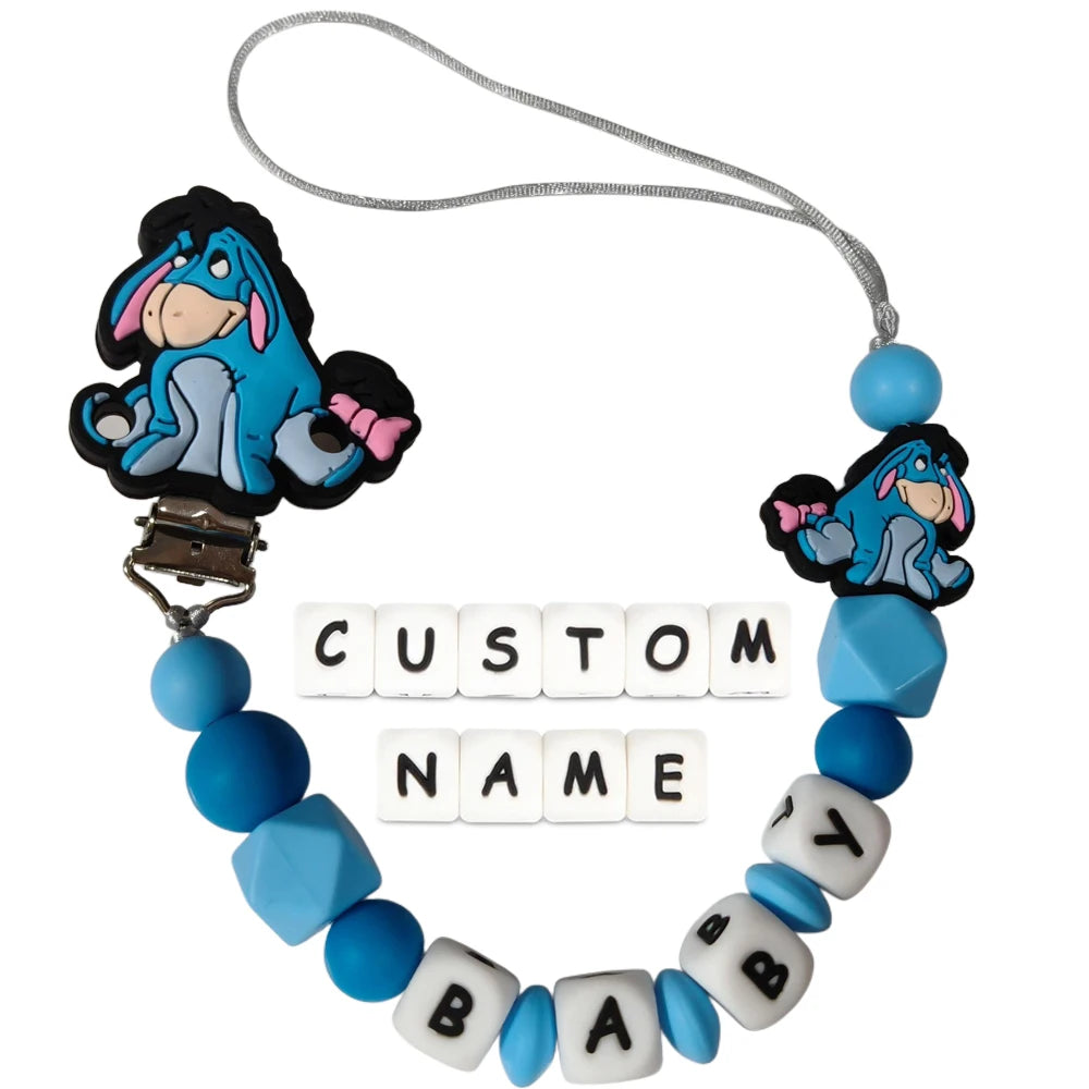 Personalized Baby Pacifier Clip