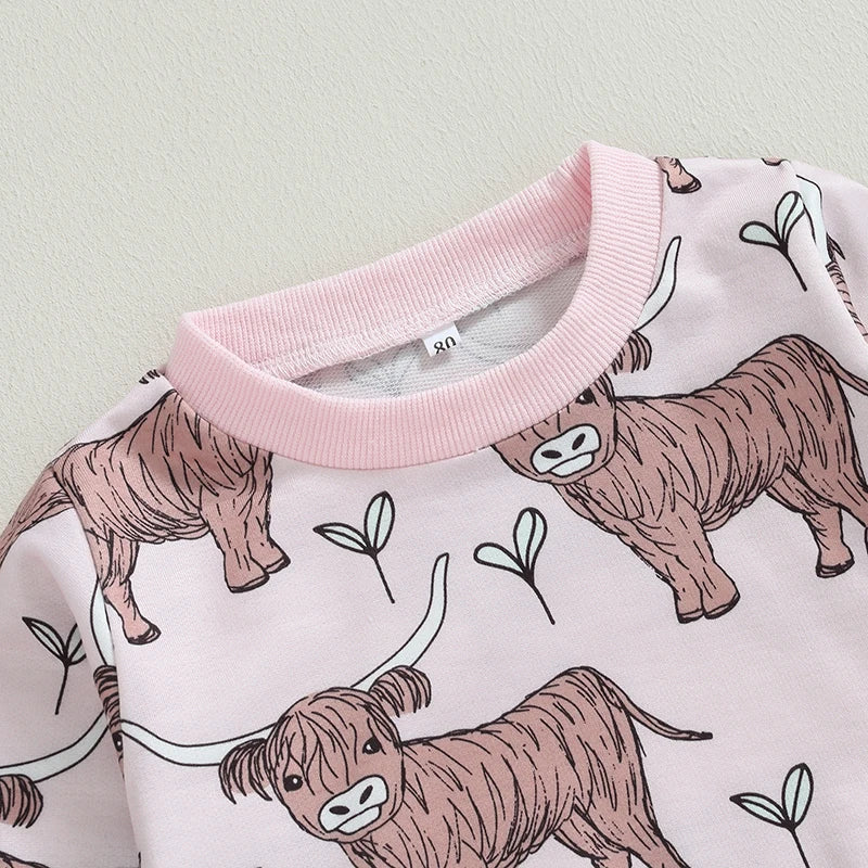 Highland Cow Jogger Set