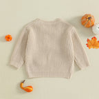 🎃 Pumpkin Patch Baby Knit Sweater