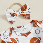 Football Dress Outfit & Bow