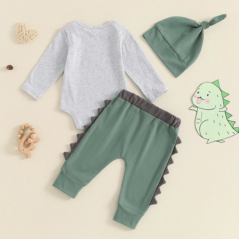 Dinosaur Pants and Sweatshirt