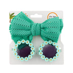 Flower Sunglasses with Headband