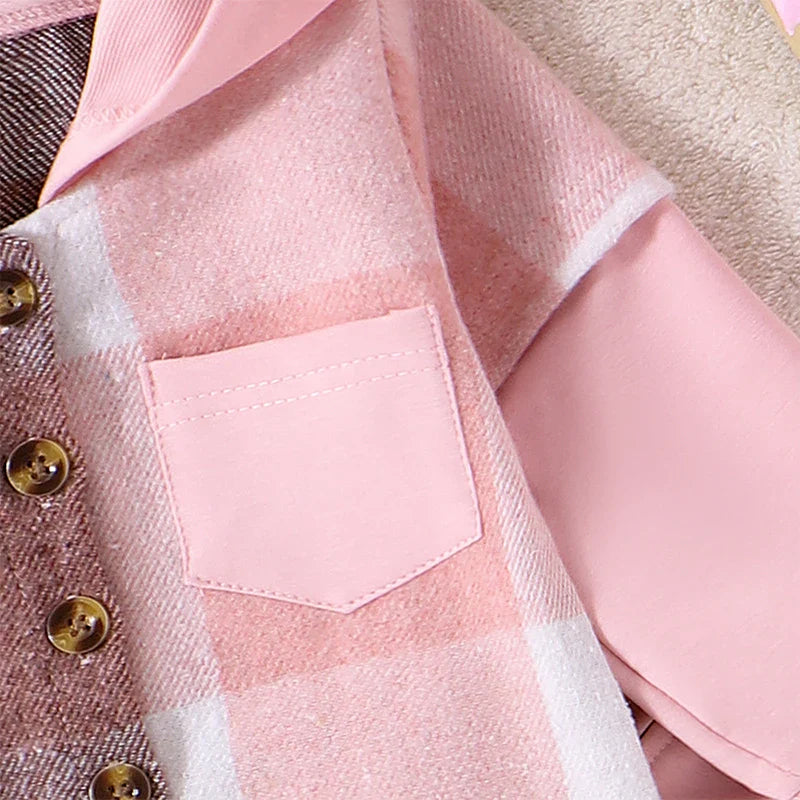 Plaid Hooded Flannel Outfit