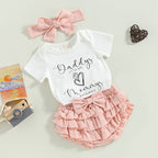 Daddy's Little Girl Mommy's Whole World Outfit