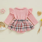 Plaid Ruffled Darla Dress