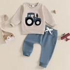 Embroidered Tractor Outfit