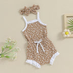 Ribbed Floral Summer Outfit