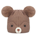Baby Bear Pompom Hat