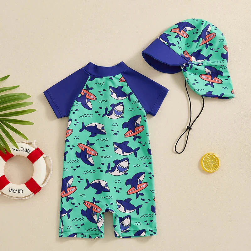 The Tropics Swimsuit & Hat