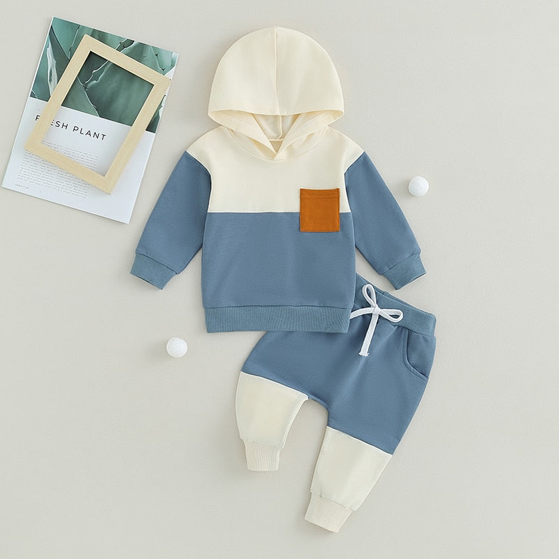 Two Tone Hoodie & Pants