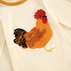 Ribbed Chicken Onesie