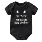 My Siblings Have Whiskers Cat Onesie