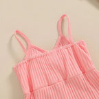 Ribbed Bow Remi Romper
