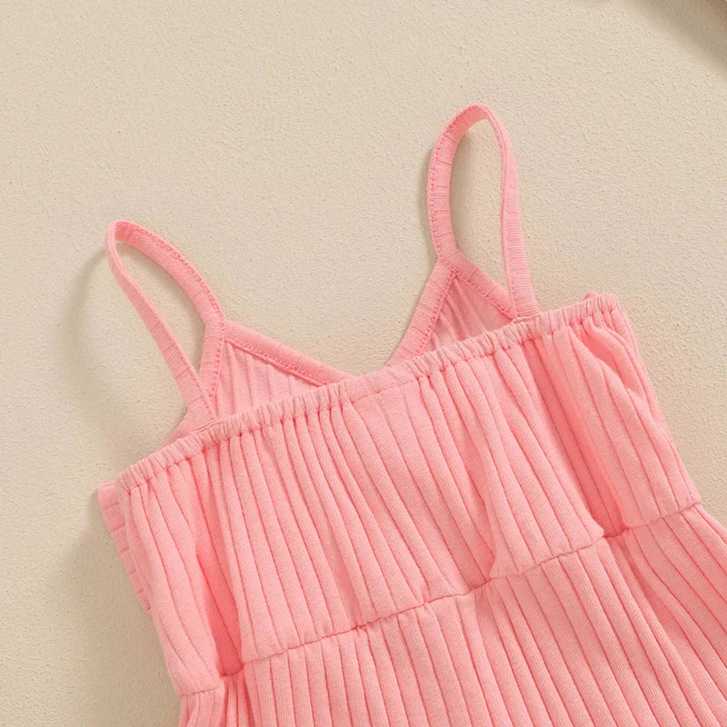 Ribbed Bow Remi Romper