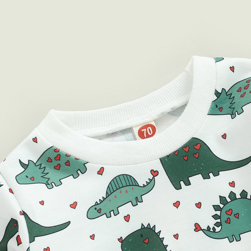 Valentine's Dinosaur Outfit