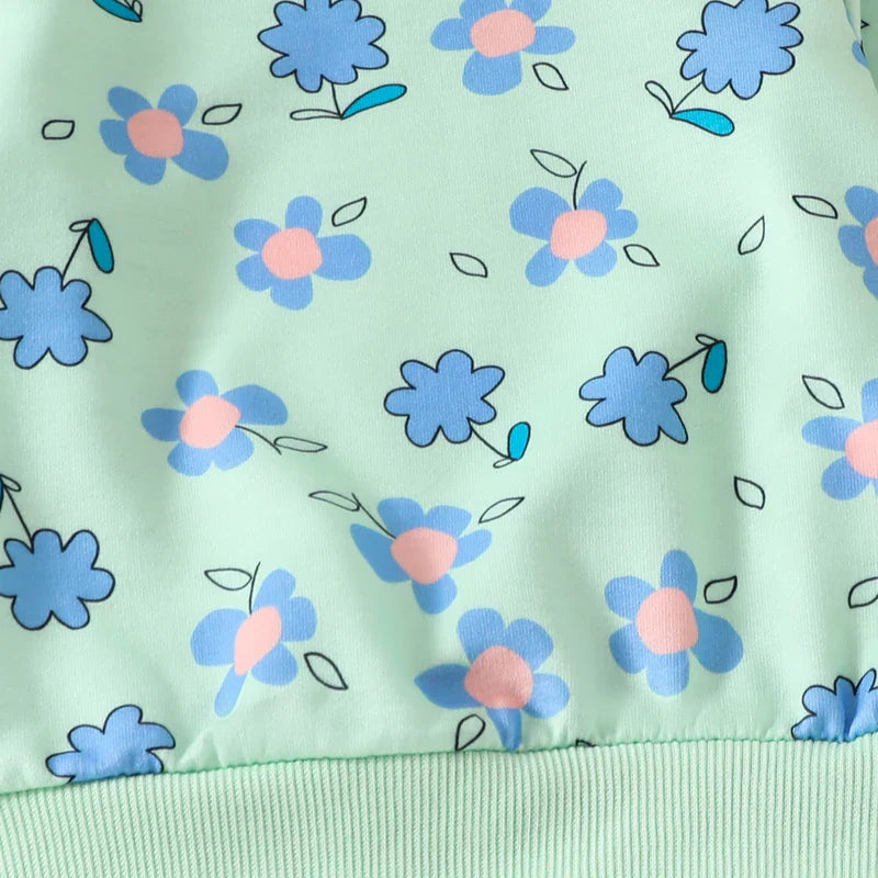 Flower Frannie Jogger Set