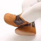 Baby Cowboy Boots – Embroidered First Walker Shoes