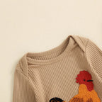 Ribbed Chicken Onesie