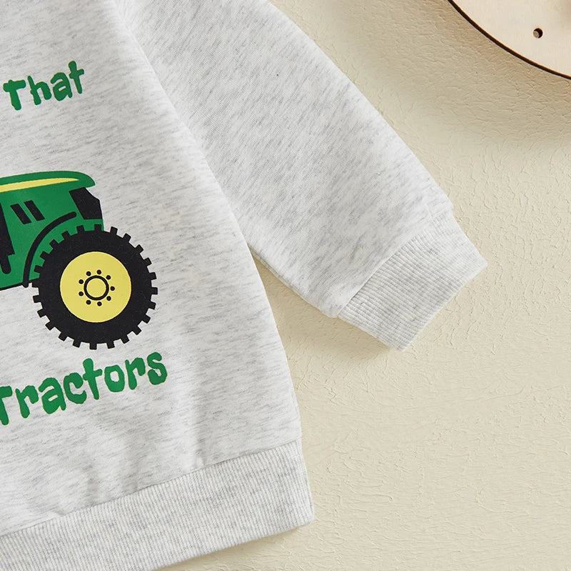 Just a Boy That Loves Tractors Outfit