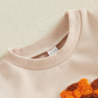 Baby Girl Thanksgiving Turkey Romper