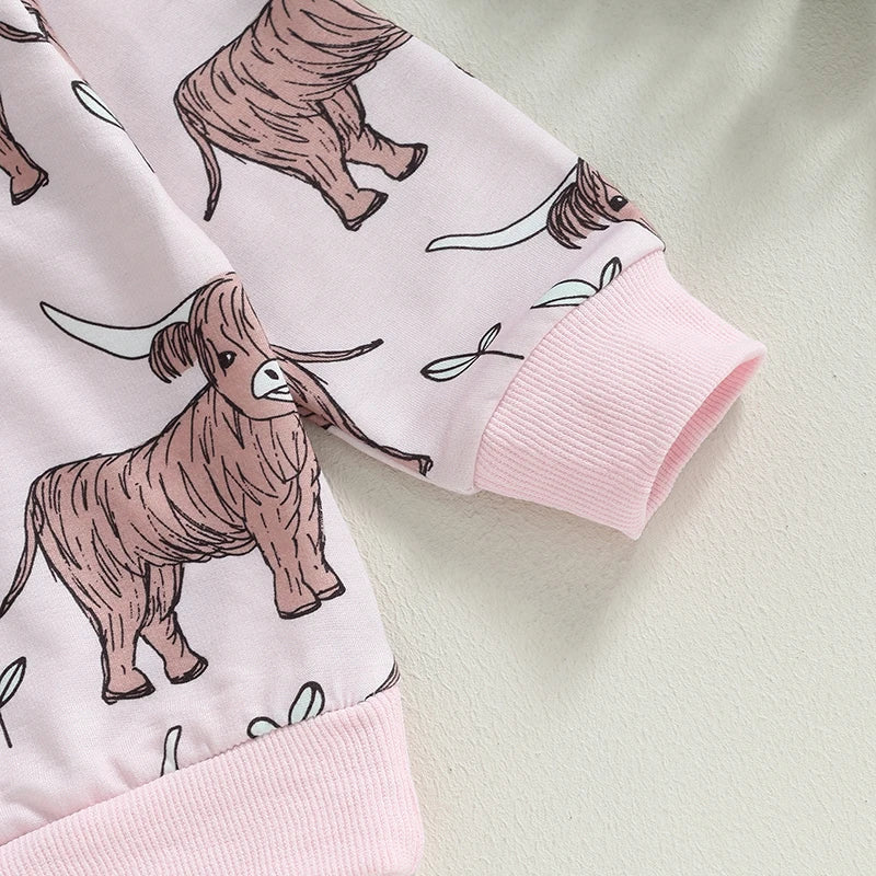 Highland Cow Jogger Set