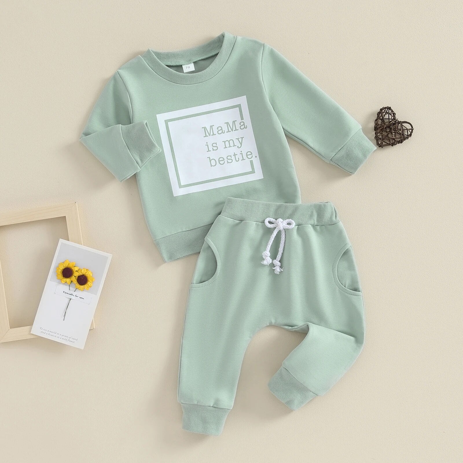 Mama is My Bestie Sweater & Pants