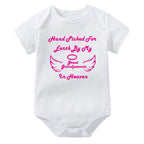 Hand Picked For Earth By My Great Grandparents in Heaven Onesie