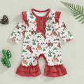 Ruffled Rodeo Cowgirl Romper