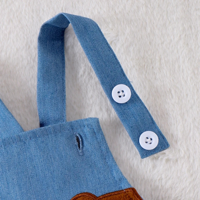 Animal Buddies Overalls Outfit