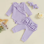 Precious Purple Ruffle Outfit