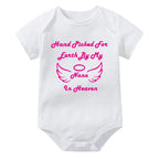 Hand Picked for Earth By My Nana in Heaven Onesie