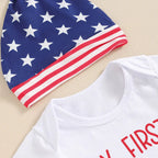 My First 4th of July Stars & Stripes Outfit