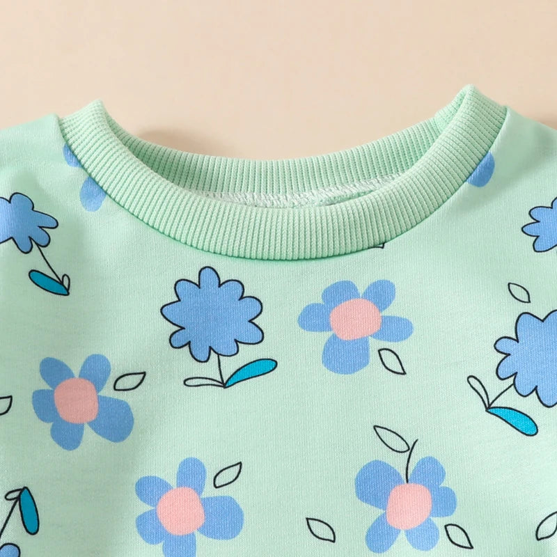 Flower Frannie Jogger Set
