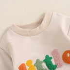 Little Bean Embroidered Onesie