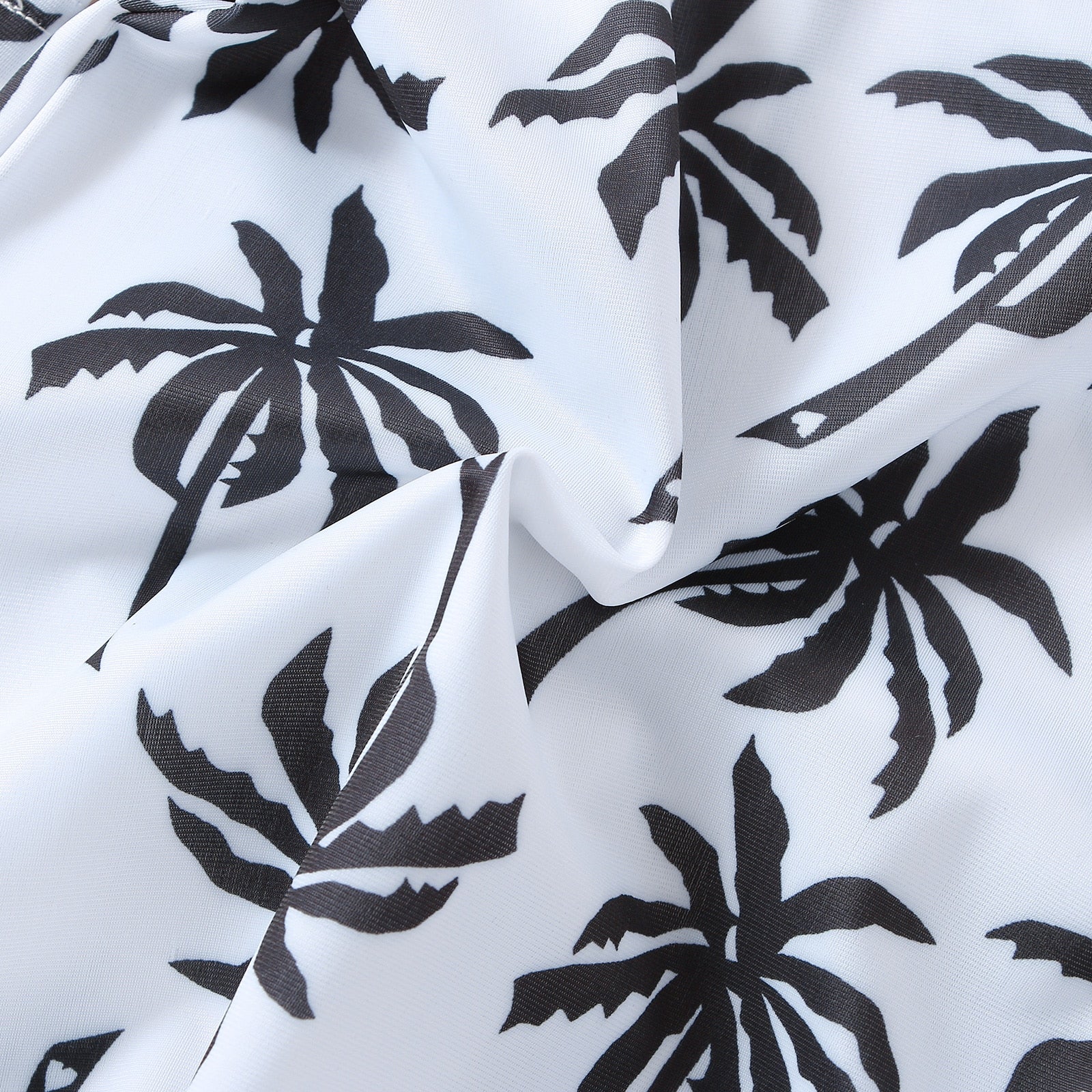 Palm Tree Swimsuit with Hat