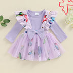 Purple Butterfly Skirt Outfit