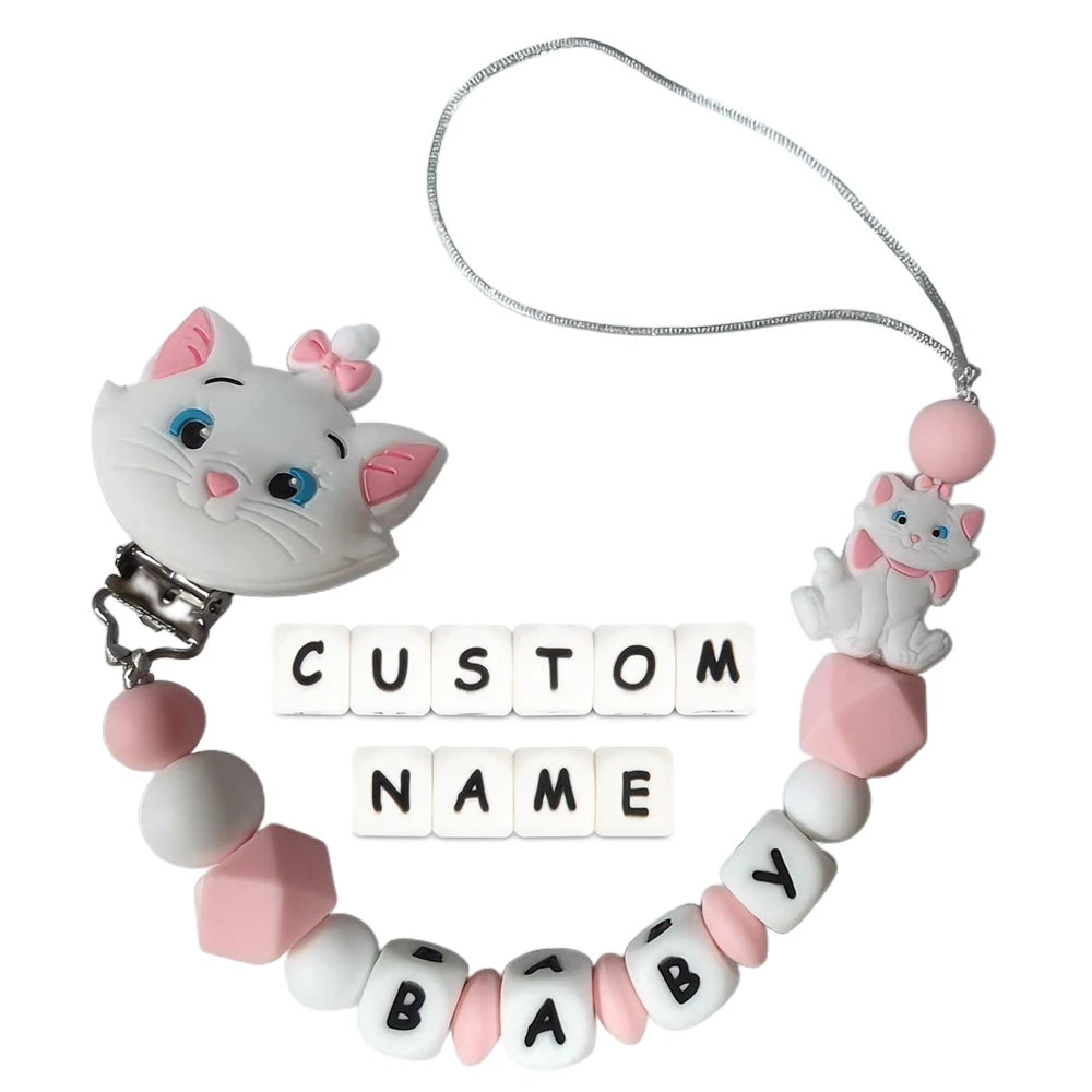 Personalized Baby Pacifier Clip