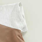 Short Sleeve T-shirt Hoodie & Shorts Set