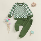 Checkered Pocket Pants Outfit