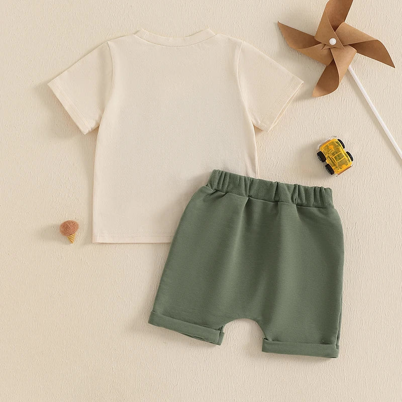 "Cuter Version of Mom" Toddler T-Shirt & Shorts Set